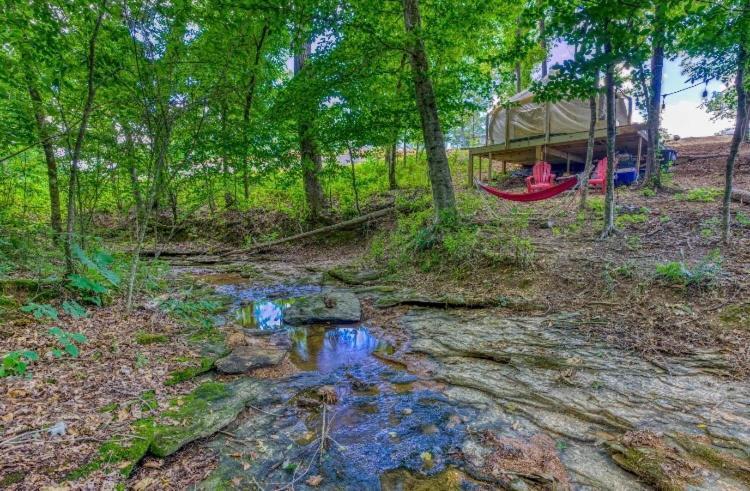 The Aries-A Stargazing, Luxury Glamping Tent Rogersville Exterior photo