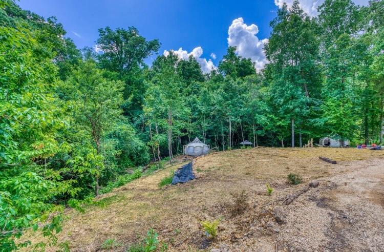 The Aries-A Stargazing, Luxury Glamping Tent Rogersville Exterior photo
