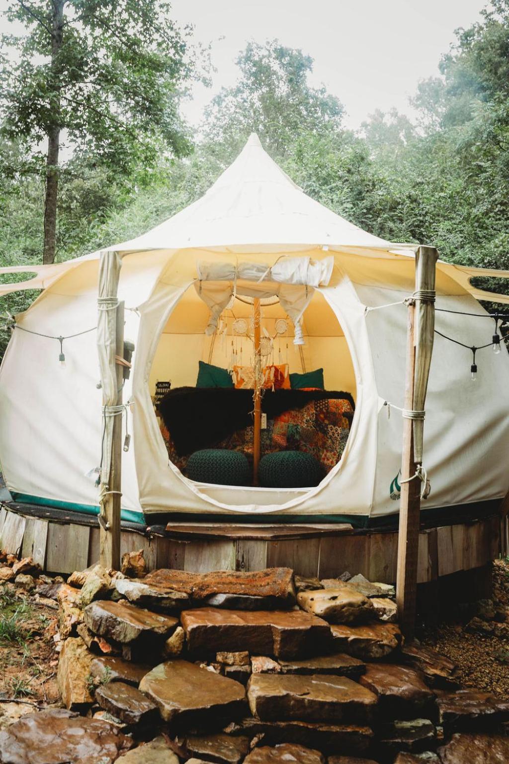 The Aries-A Stargazing, Luxury Glamping Tent Rogersville Exterior photo
